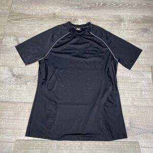 PXG Golf Shirt Mens Large Black Athletic Stretch Performance Top ML23ATTI-09NJ